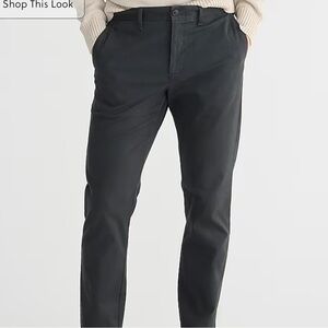 J. Crew 770 Straight Stretch Gray Chinos